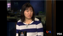 FILE - Vietnamese journalist and blogger Pham Doan Trang is seen in an undated video grab. (VOA Vietnamese)