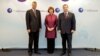 Premijer Kosova Hašim Tači, visoka predstavnica EU Ketrin Ešton i premijer Srbije Ivica Dačić
