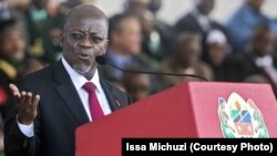 Rais John Magufuli wa Tanzania.