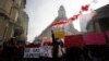 Manifestantes protestan en Buenos Aires, el 14 de julio de 2022. 