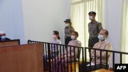 ဒေါ်အောင်ဆန်းစုကြည်၊ သမ္မတဦးဝင်းမြင့်၊ နေပြည်တော်ကောင်စီဥက္ကဋ္ဌ ဒေါက်တာမျိုးအောင်