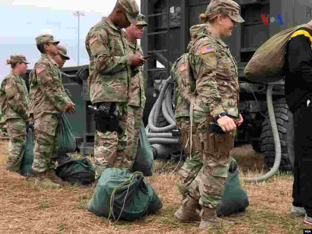 Private Perez told Voice of America: it "is better to come thru a legal port of entry, because if they do it illegally, I have to do my job, I’m a professional. But if they come legally I will be there for them.”