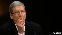 FILE - Apple CEO Tim Cook in May, 2013.