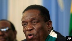 UMongameli Emmerson Mnangagwa