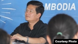 FILE PHOTO - Ngim Nheng, a lawmaker for Pursat province, has fled Cambodia to Australia amid political tensions in the country. (Courtesy photo)