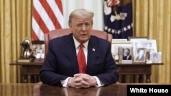 Shugaban Amurka Mai Barin Gado, Donald Trump.