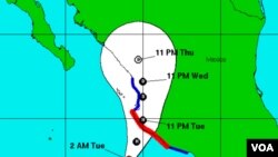 El Centro de Huracanes advirtió que la tormenta podía ocasionar inundaciones costeras significativas.