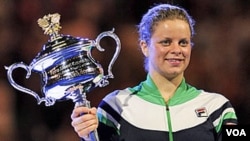 Kim Clijsters, tidak akan memperkuat Tim Piala Federasi Belgia.