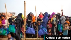 Para pengungsi Muslim Rohingya di Bangladesh (foto: ilustrasi). Sekitar 68,5 juta orang telah kehilangan tempat tinggal secara paksa di seluruh dunia, menurut UNHCR.