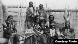 Familia Lakota, 1904.