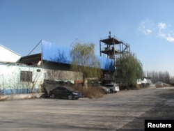 A shuttered ceramics factory in Zibo, Shandong province, China Nov. 23, 2017.