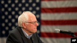 Le sénateur Bernie Sanders