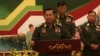 တနိုင်ငံလုံး အပစ်အခတ်ရပ်စဲရေး သဘောတူစာချုပ် NCA ကို လက်မှတ်ရေးထိုးထားပြီးသား အဖွဲ့တွေနဲ့ရော၊ မထိုးရ သေး တဲ့ အဖွဲ့တွေနဲ့ပါ တဖွဲ့ချင်းအလိုက် ညှိနှိုင်းဆွေးနွေးသွားမှာ ဖြစ်ကြောင်းလည်း တပ်မတော် ကာကွယ်ရေး ဦးစီးချုပ်ရုံးကြေညာချက်ကို ဖတ်ပြစဉ်။ (၁၂-၂၁-၁၈)