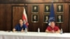Las autoridades de Salud de Costa Rica ofrecieron una conferencia de prensa sobre el coronavirus el 29 de marzo de 2020.