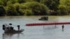 México trata de identificar 2 cadáveres hallados en el río Bravo; uno junto a las boyas flotantes