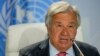 ARCHIVO - El secretario general de Naciones Unidas, António Guterres, habla en una conferencia de prensa durante la cumbre de los BRICS en Johannesburgo, Sudáfrica, el 24 de agosto de 2023. 
