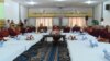 အမျိုးဘာသာ သာသနာစောင့်ရှောက်ရေးအဖွဲ့ (ဗဟို) သတင်းစာရှင်းလင်းပွဲ။