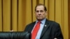 FILE - Judiciary Committee Chairman Jerrold Nadler, D-N.Y. (L), and Rep. Doug Collins, R-Georgia, the top Republican, confer during testimony by Acting Attorney General Matthew Whitaker on Capitol Hill, Feb. 8, 2019 in Washington. 