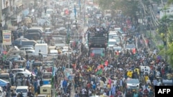 Saylovoldi chiqishlar, Karachi, Pokiston, 5-fevral, 2024 