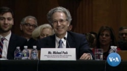 Audiencia en el Senado de EE.UU. para la confirmación de Michael Pack para administrar la Agencia de Medios Globales de EE.UU. USAGM, el 21 de mayo de 2020.