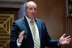 Mark Morgan, comisionado interino de Aduanas y Protección Fronteriza, habla en audiencia de la Comisión de Seguridad Nacional del Senado el 25 de junio de 2020 en Washington, D.C.