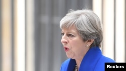 Perdana Menteri Inggris, Theresa May (foto: dok).