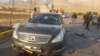 Una toma de la escena del asesinato del científico iraní Mohsen Fakhrizadeh en las afueras de Teherán el 27 de noviembre de 2020. Foto de la agencia WANA distribuida por Reuters.