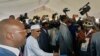 Shugaba Mahamat Deby da ya lashe zabe a lokacin da yake kada kuri'arsa
