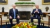 El presidente Joe Biden se reúne con el primer ministro israelí Benjamin Netanyahu en la Oficina Oval de la Casa Blanca, en Washington, el jueves 25 de julio de 2024.