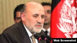 محمد عمر داود زی سر پرست وزارت داخله افغانستان (ارشیف)
