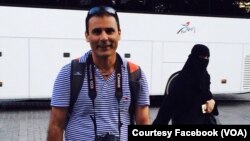 FILE - Reza "Robin" Shahini, who was born in Iran and emigrated to the U.S., was detained in July 2016 in Gorgan, Iran, where he traveled to visit his mother and other family members.