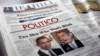 American political newspapers feature headlines about and images of U.S. President Barack Obama and House Speaker John Boehner (R-OH) on Capitol Hill in Washington, Feb. 26, 2013. 