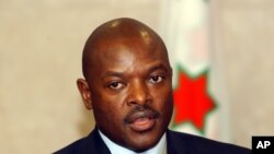 Pierre Nkurunziza, Bruxelles, 5 décembre 2005
