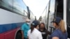 El gobierno de Nicaragua autorizó salida del primer grupo de 100 nicaragüenses desde Panamá, quienes cruzarán Costa Rica en dirección a su país. [Foto: Migración Panamá / Twitter]