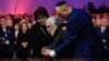 Роуз Жироне на церемонии в мемориальном комплексе на месте бывшего концлагеря Аушвиц-Биркенау, 27 января 2025 года