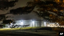 This Oct. 29, 2024 photo shows a general view of the Federal Correctional Institution Danbury where Steve Bannon was incarcerated in Danbury, Conn.