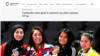 The women's ju-jitsu newaza 49 kg category at the 2018 Asian Games in Jakarta. From left to right: Mahra Alhinaai of United Arab Emirates; Jessa Khan of Cambodia; Margarita Ochoa of the Philippines; and Thi Thanh Minh Duong of Vietnam. (Web Screenshot)