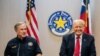 Trump ataca desde la frontera con México medidas inmigratorias de Biden