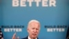 El presidente Joe Biden ofrece un discurso durante un acto de promoción de su paquete de infraestructuras, en la Casa Blanca, el 8 de octubre de 2021.