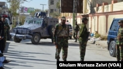 Polisi melakukan patroli di Quetta, provinsi Baluchistan, Pakistan (foto: dok). 