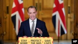 英国外相拉布(资料照片)