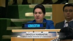 Uzbek Deputy PM at UN Women Summit