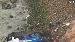 Dozens Die in Peru Bus Crash