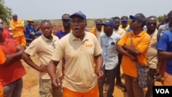 Trabalhadores da Sociedade Mineiro do Cuango, Angola (Foto de Arquivo)