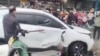 Numerous children injured by a vehicle at a school gate in central China