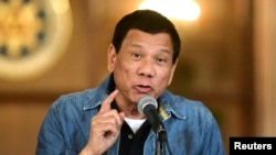 Presiden Filipina Rodrigo Duterte (Foto: dok).