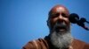 Richie Havens reprises his 1969 performance of "Freedom" at the site of the original Woodstock Music Festival in Bethel, New York, August 14, 2009.