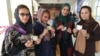 زنان افغان حین رای دهی