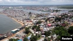 ARCHIVES - La ville de Monrovia, capitale du Liberia, le 12 octobre 2017. 