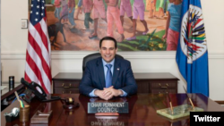 El embajador estadounidense ante la OEA, Carlos Trujillo, asume el lunes 1 de abril de 2019 la presidencia del Consejo Permanente de la organización.